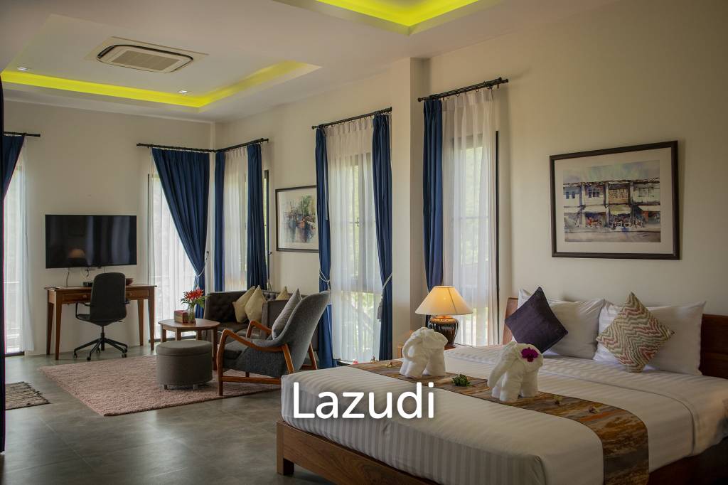 Hillside Pool Villa with Panoramic Sea and Island Views on 7,000 sqm of Land for Sale