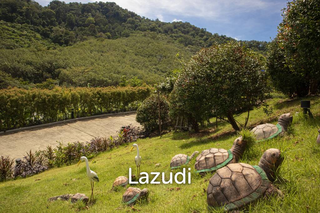 Hillside Pool Villa with Panoramic Sea and Island Views on 7,000 sqm of Land for Sale