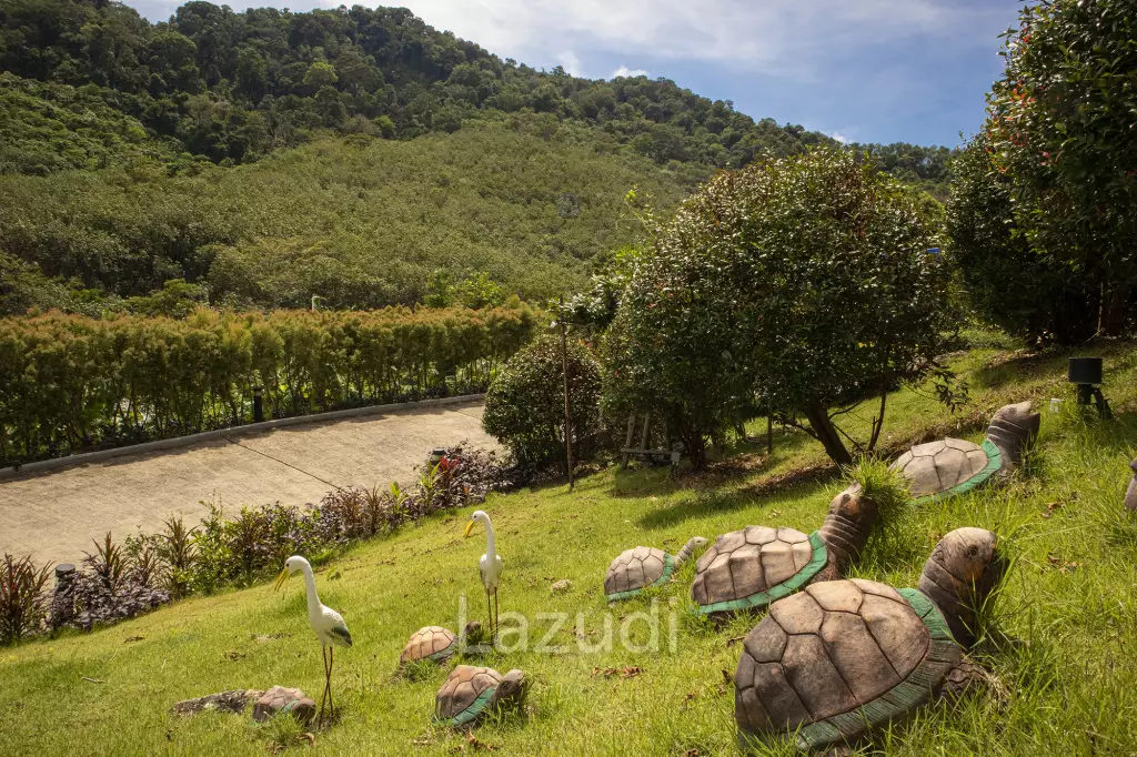 Hillside Pool Villa with Panoramic Sea and Island Views on 7,000 sqm of Land for Sale