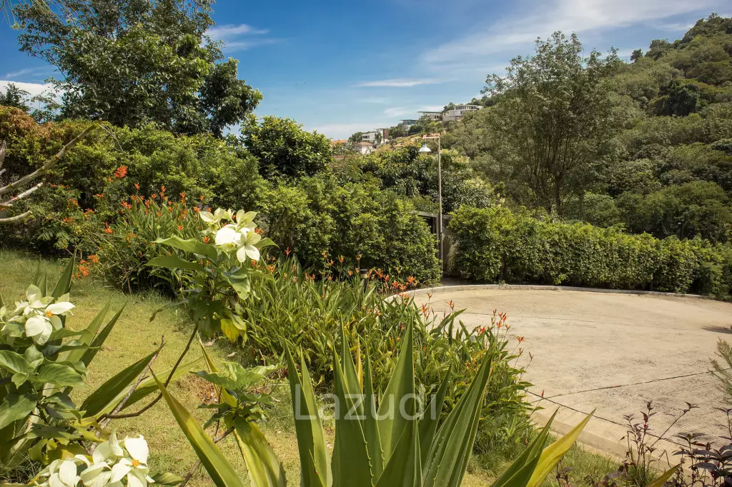 Hillside Pool Villa with Panoramic Sea and Island Views on 7,000 sqm of Land for Sale