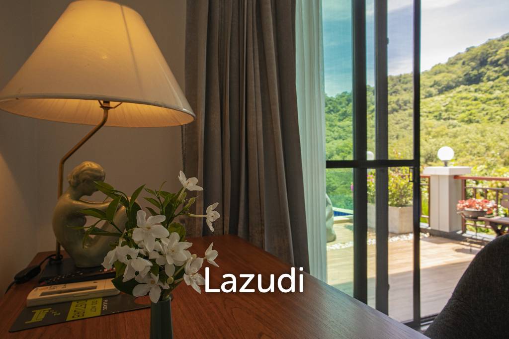 Hillside Pool Villa with Panoramic Sea and Island Views on 7,000 sqm of Land for Sale