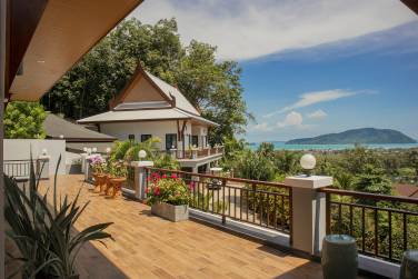 Hillside Pool Villa with Panoramic Sea and Island Views on 7,000 sqm of Land for Sale