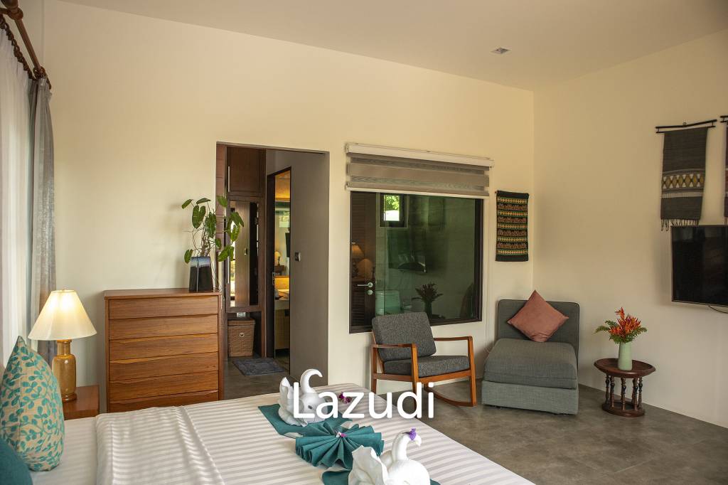 Hillside Pool Villa with Panoramic Sea and Island Views on 7,000 sqm of Land for Sale