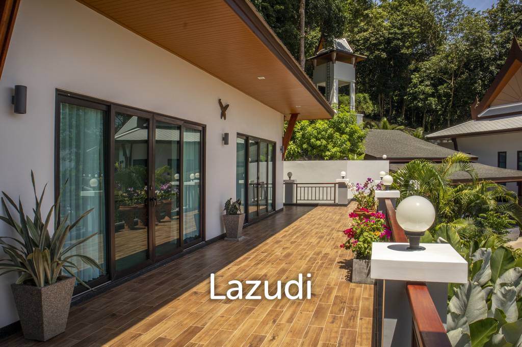 Hillside Pool Villa with Panoramic Sea and Island Views on 7,000 sqm of Land for Sale
