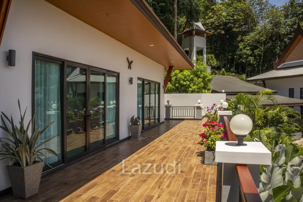 Hillside Pool Villa with Panoramic Sea and Island Views on 7,000 sqm of Land for Sale