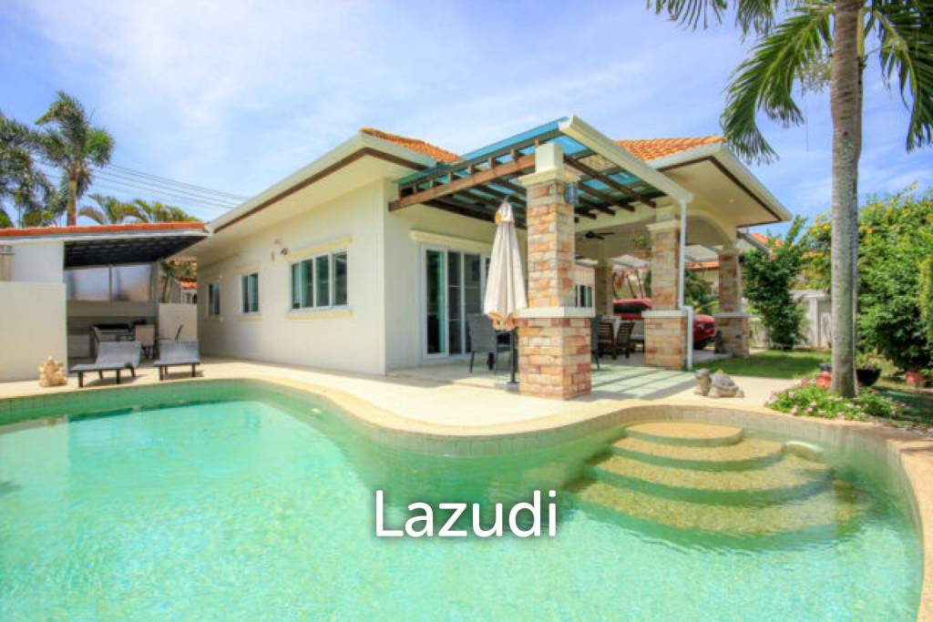ORCHID PARADISE HOME : 3 bed corner plot pool villa