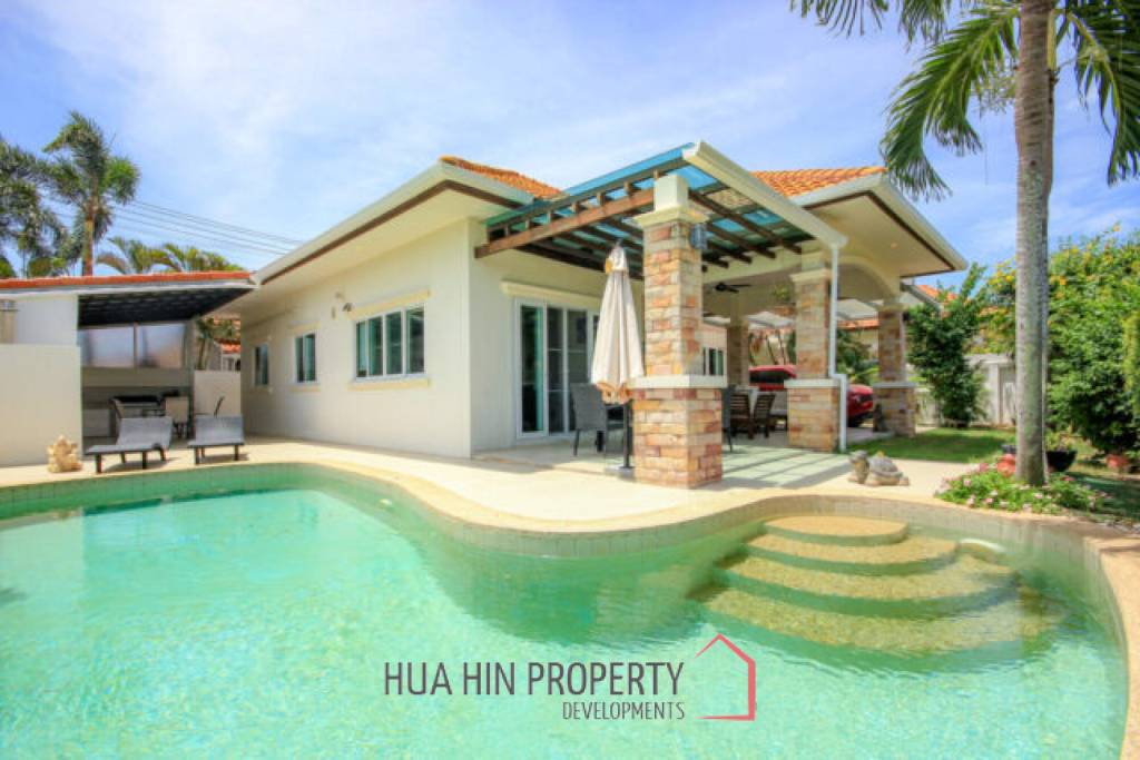 ORCHID PARADISE HOME : 3 bed corner plot pool villa