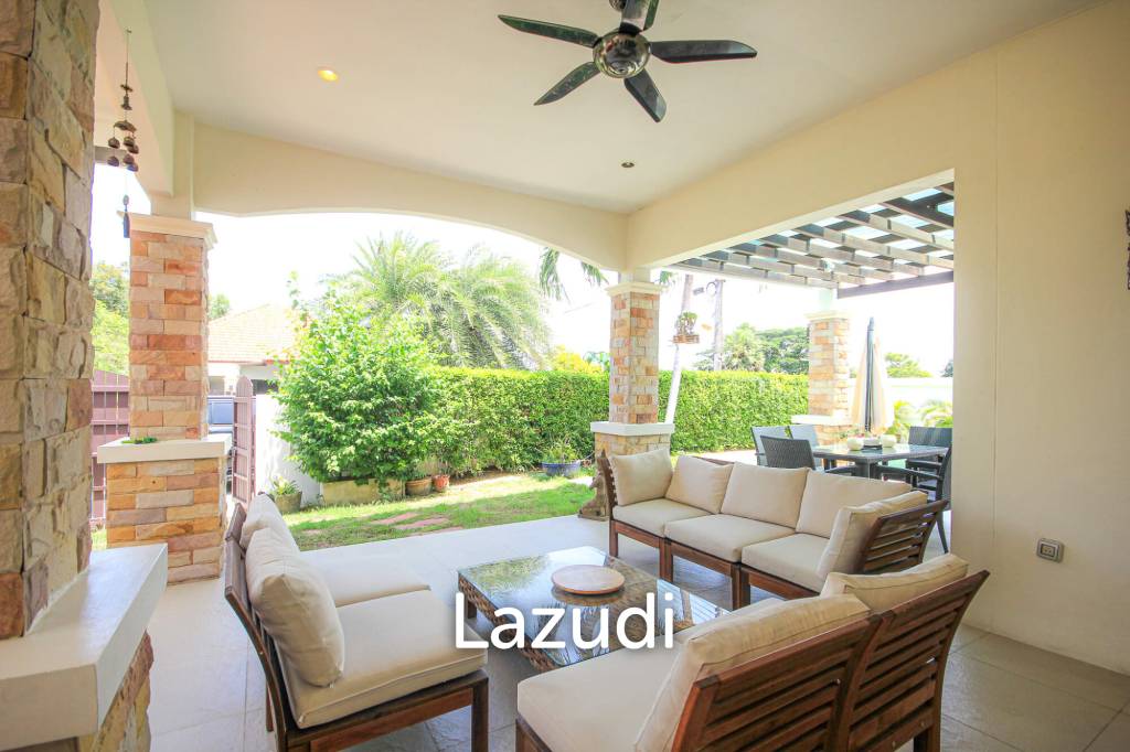 ORCHID PARADISE HOME : 3 bed corner plot pool villa