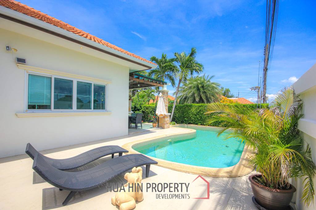 ORCHID PARADISE HOME : 3 bed corner plot pool villa