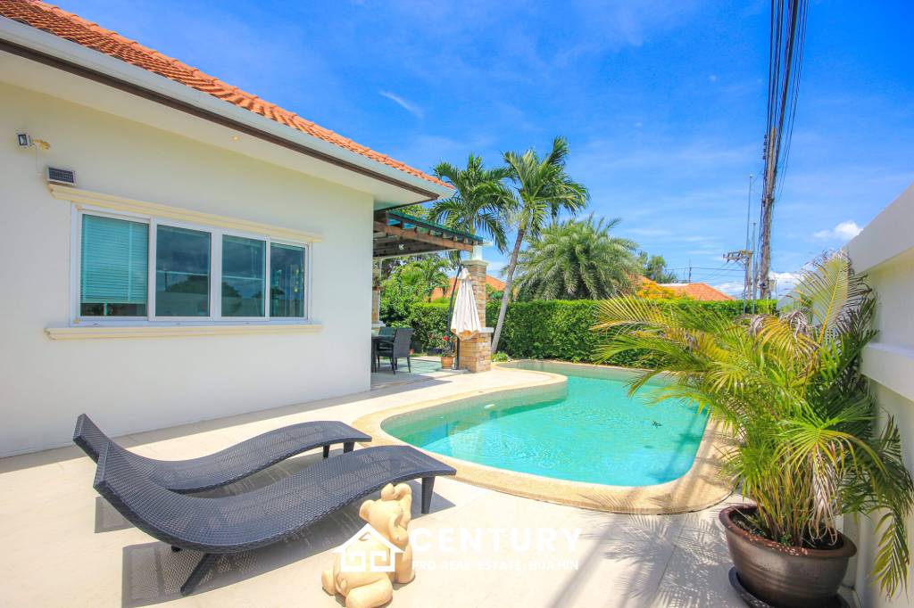 ORCHID PARADISE HOME : 3 bed corner plot pool villa