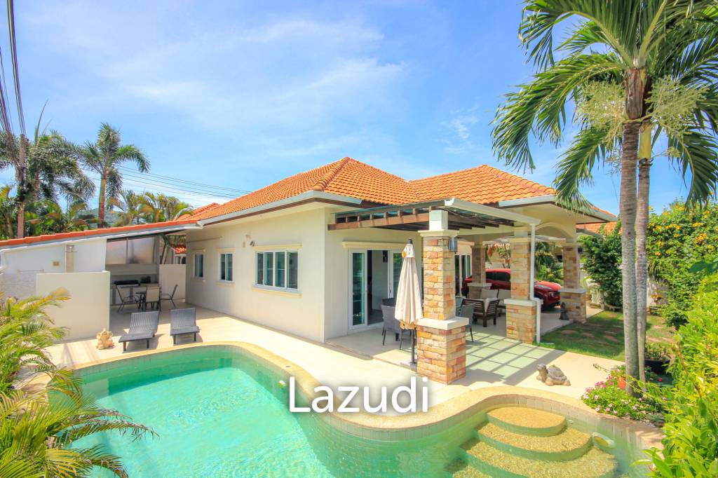 ORCHID PARADISE HOME : 3 bed corner plot pool villa