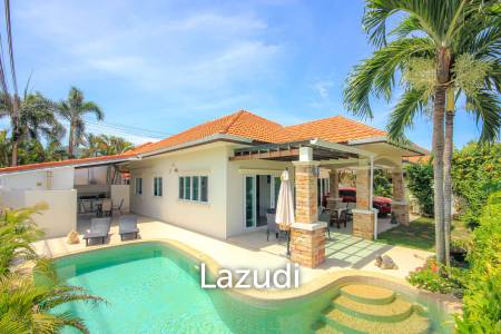 ORCHID PARADISE HOME : 3 bed corner plot pool villa