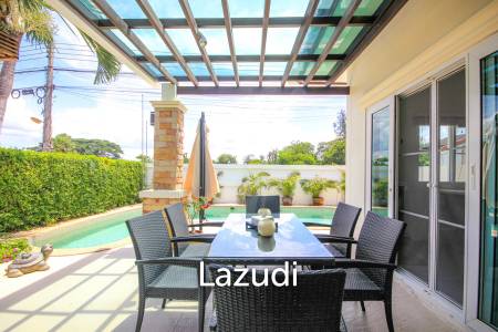 ORCHID PARADISE HOME : 3 bed corner plot pool villa