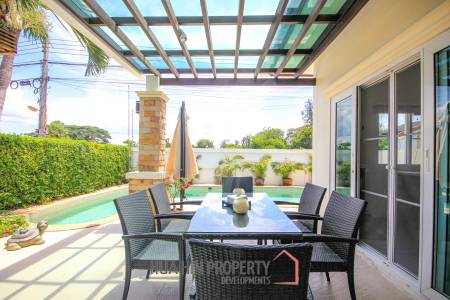 ORCHID PARADISE HOME : 3 bed corner plot pool villa