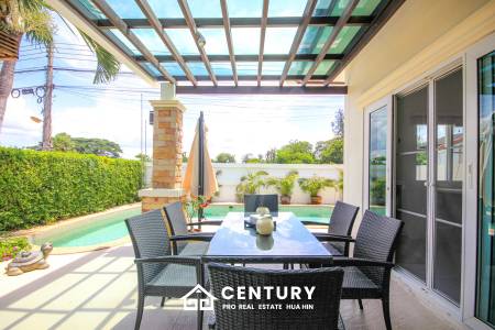 ORCHID PARADISE HOME : 3 bed corner plot pool villa