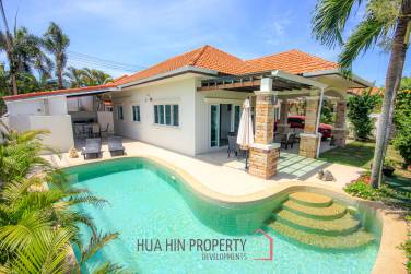 ORCHID PARADISE HOME : 3 bed corner plot pool villa