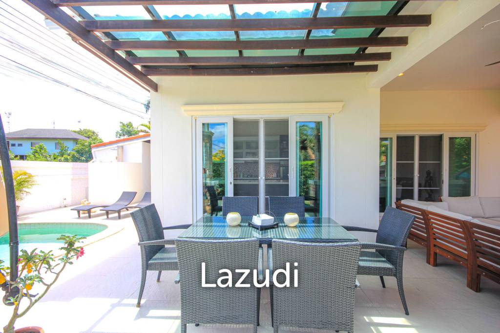 ORCHID PARADISE HOME : 3 bed corner plot pool villa