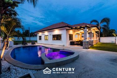 ORCIHD PARADISE HOMES : 3 bed corner plot pool villa