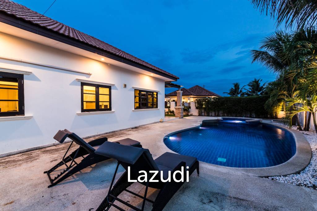 ORCIHD PARADISE HOMES : 3 bed corner plot pool villa