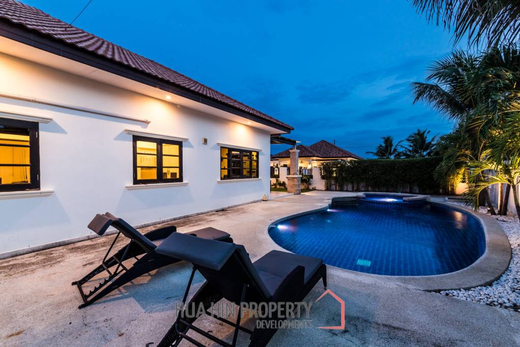 ORCIHD PARADISE HOMES : 3 bed corner plot pool villa