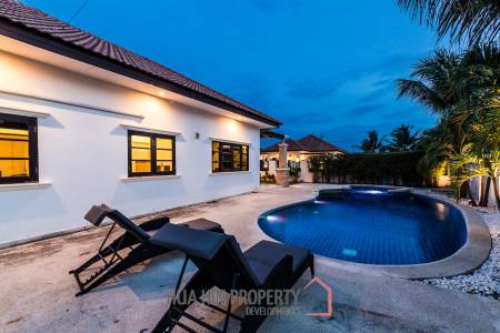ORCIHD PARADISE HOMES : 3 bed corner plot pool villa