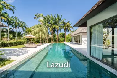 Luxury 5-Bedroom Pool Villa Situated on 1 Rai of Land in Layan Estate
