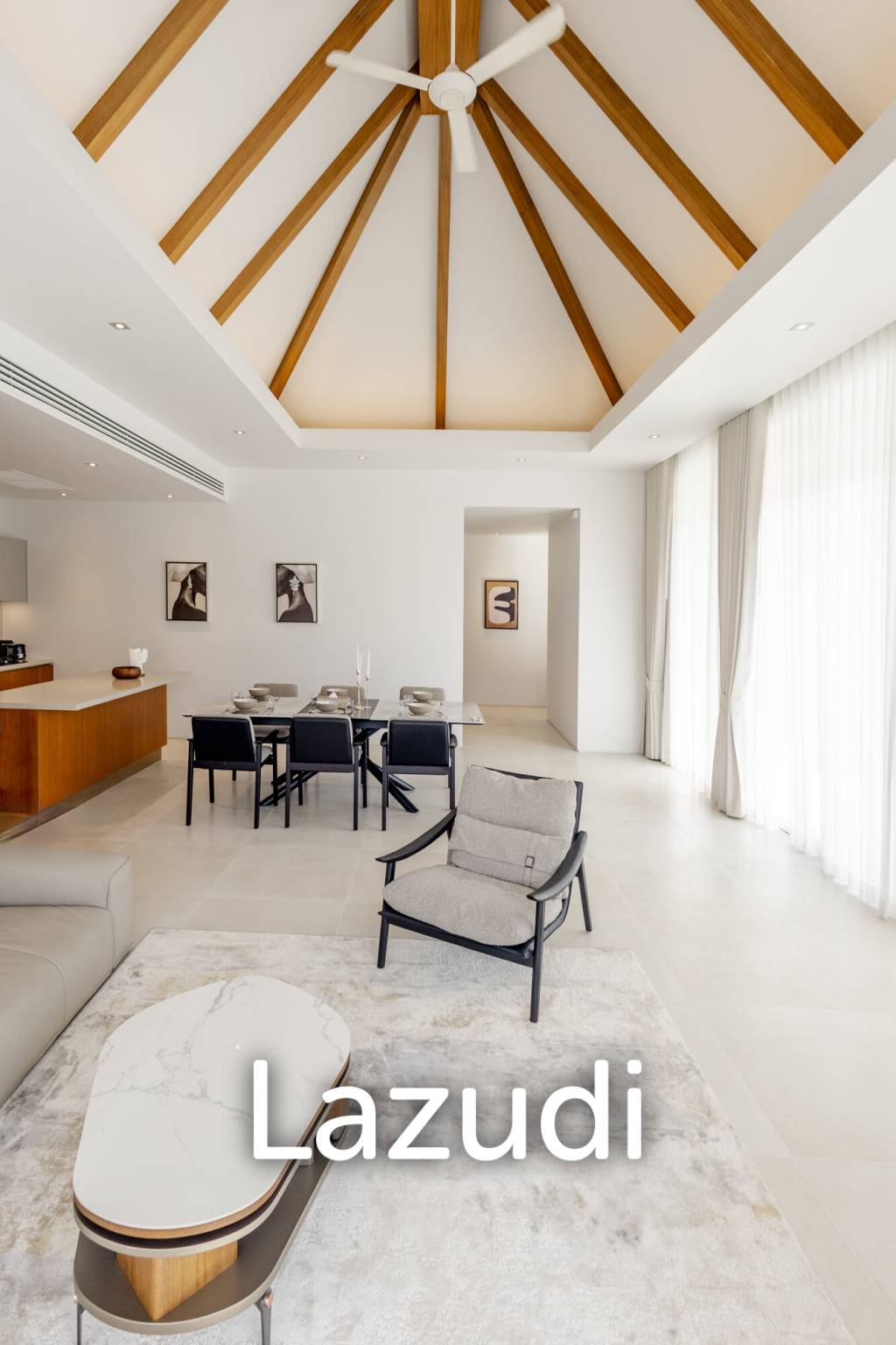 Brand-New 3-Bedroom Villa for Rent and Sale at Anchan Flora, Thalang