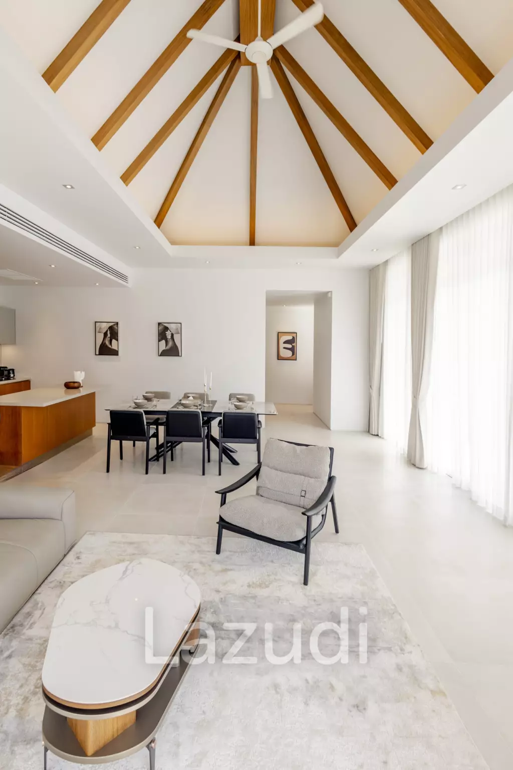 Brand-New 3-Bedroom Villa for Rent and Sale at Anchan Flora, Thalang