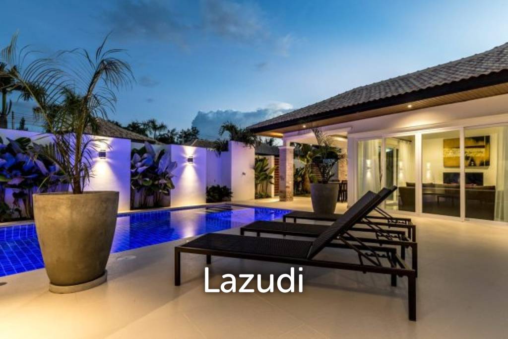 ORCHID PARADISE HOMES  : 4 bed pool villa with guest house