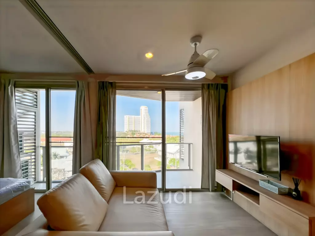 45 sqm Sea-View 1-Bed Condo on 7th Floor in Cha-Am