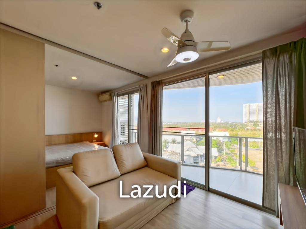 45 sqm Sea-View 1-Bed Condo on 7th Floor in Cha-Am