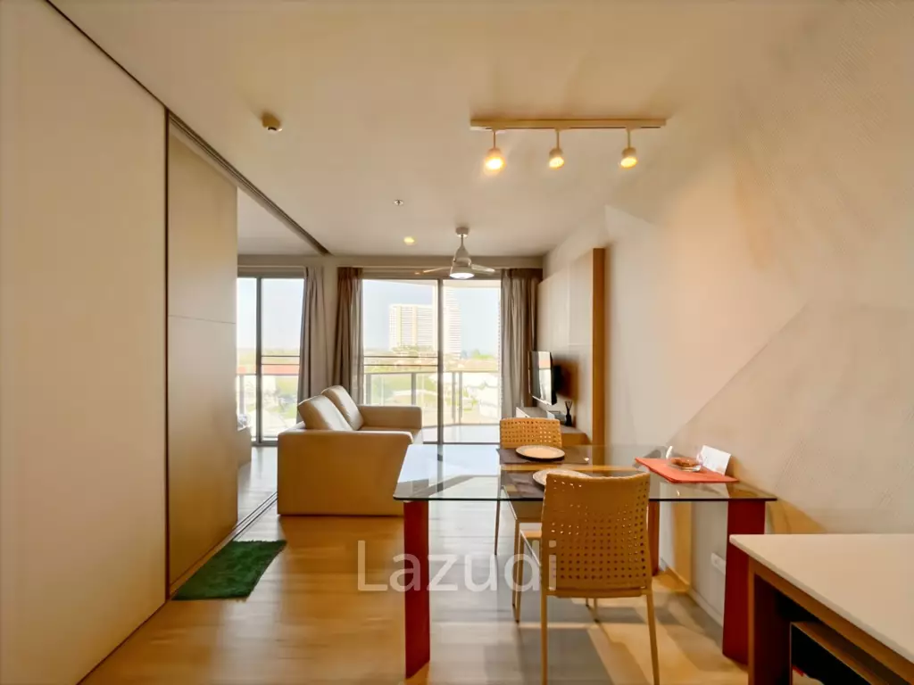 45 sqm Sea-View 1-Bed Condo on 7th Floor in Cha-Am