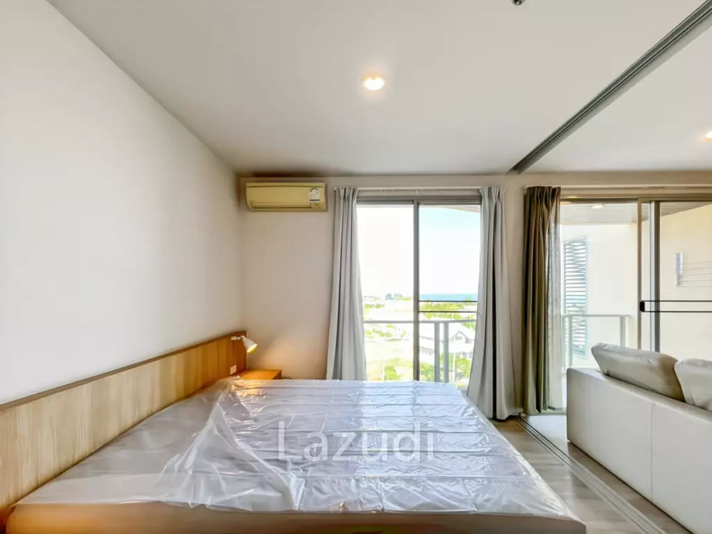 45 sqm Sea-View 1-Bed Condo on 7th Floor in Cha-Am