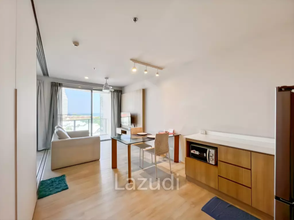 45 sqm Sea-View 1-Bed Condo on 7th Floor in Cha-Am