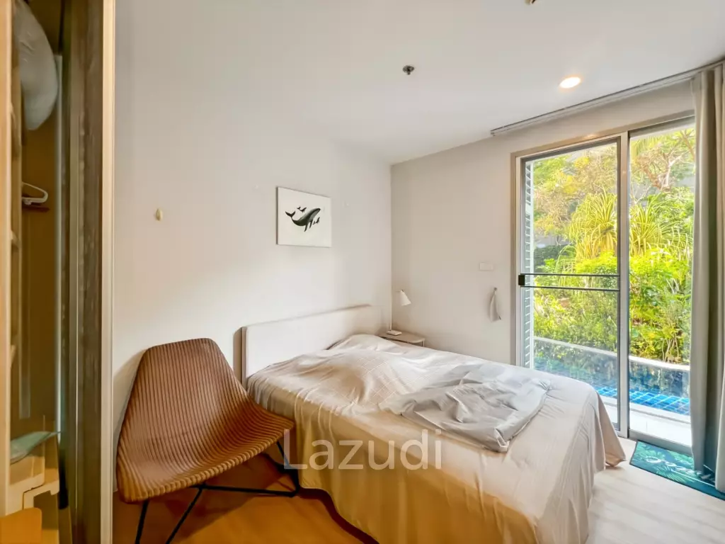 92 sqm Pool Access 2-Bed Condo for Sale at Baan Thew Talay Aqua Marine