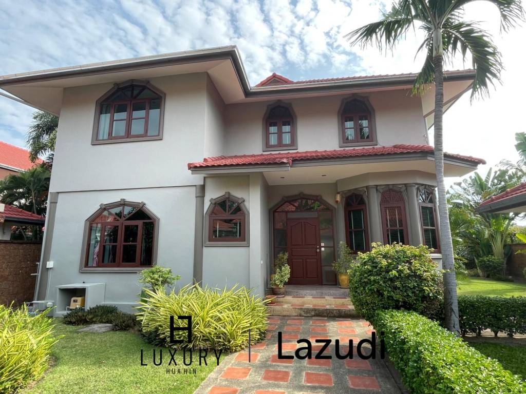 วิลล่า2ชั้น 5 ห้องนอนพร้อมสระว่ายน้ำบนพื้นที่กว้างขวาง ในคริสตัล วิว หัวหิน