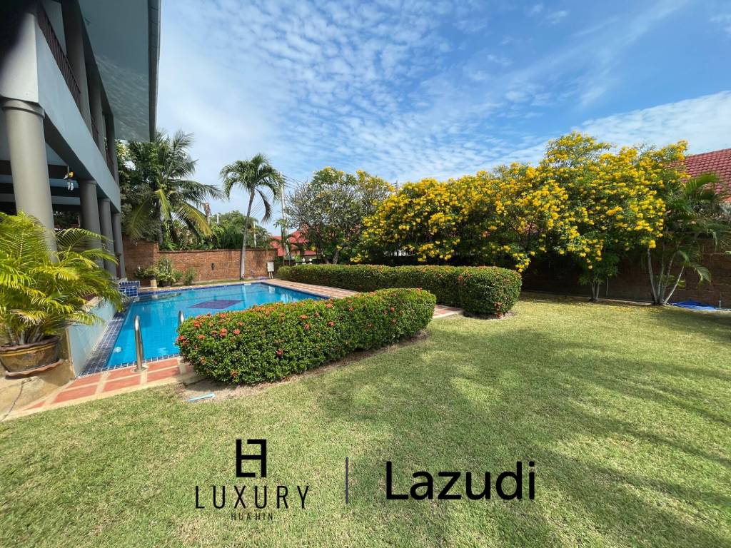 วิลล่า2ชั้น 5 ห้องนอนพร้อมสระว่ายน้ำบนพื้นที่กว้างขวาง ในคริสตัล วิว หัวหิน