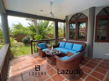 วิลล่า2ชั้น 5 ห้องนอนพร้อมสระว่ายน้ำบนพื้นที่กว้างขวาง ในคริสตัล วิว หัวหิน