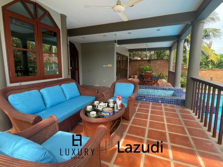 วิลล่า2ชั้น 5 ห้องนอนพร้อมสระว่ายน้ำบนพื้นที่กว้างขวาง ในคริสตัล วิว หัวหิน