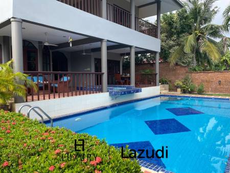 วิลล่า2ชั้น 5 ห้องนอนพร้อมสระว่ายน้ำบนพื้นที่กว้างขวาง ในคริสตัล วิว หัวหิน