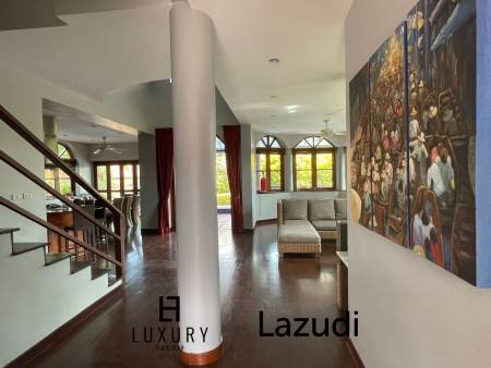 วิลล่า2ชั้น 5 ห้องนอนพร้อมสระว่ายน้ำบนพื้นที่กว้างขวาง ในคริสตัล วิว หัวหิน