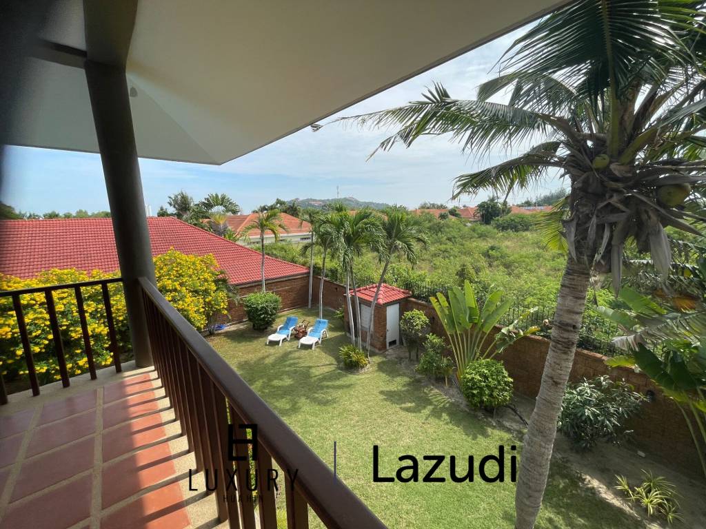 วิลล่า2ชั้น 5 ห้องนอนพร้อมสระว่ายน้ำบนพื้นที่กว้างขวาง ในคริสตัล วิว หัวหิน