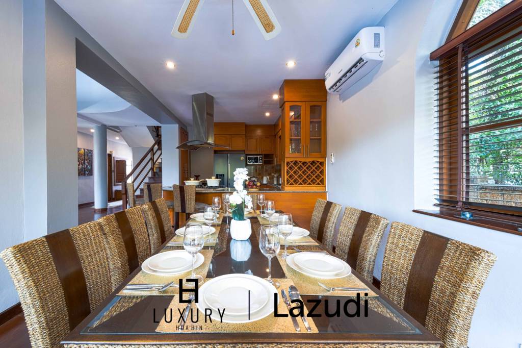 Spacious 5-Bedroom Pool Villa in Crystal View Hua Hin