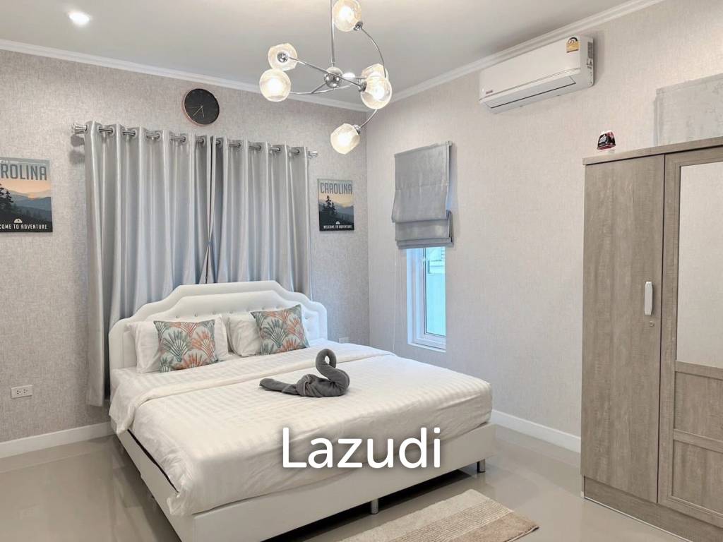 พูลวิลล่าเพื่อครอบครัวให้เช่า | หัวหิน  3 ห้องนอน | 2 ห้องน้ำ | ซิตี้ 88 | พื้นที่เงียบสงบ ปลอดภัย