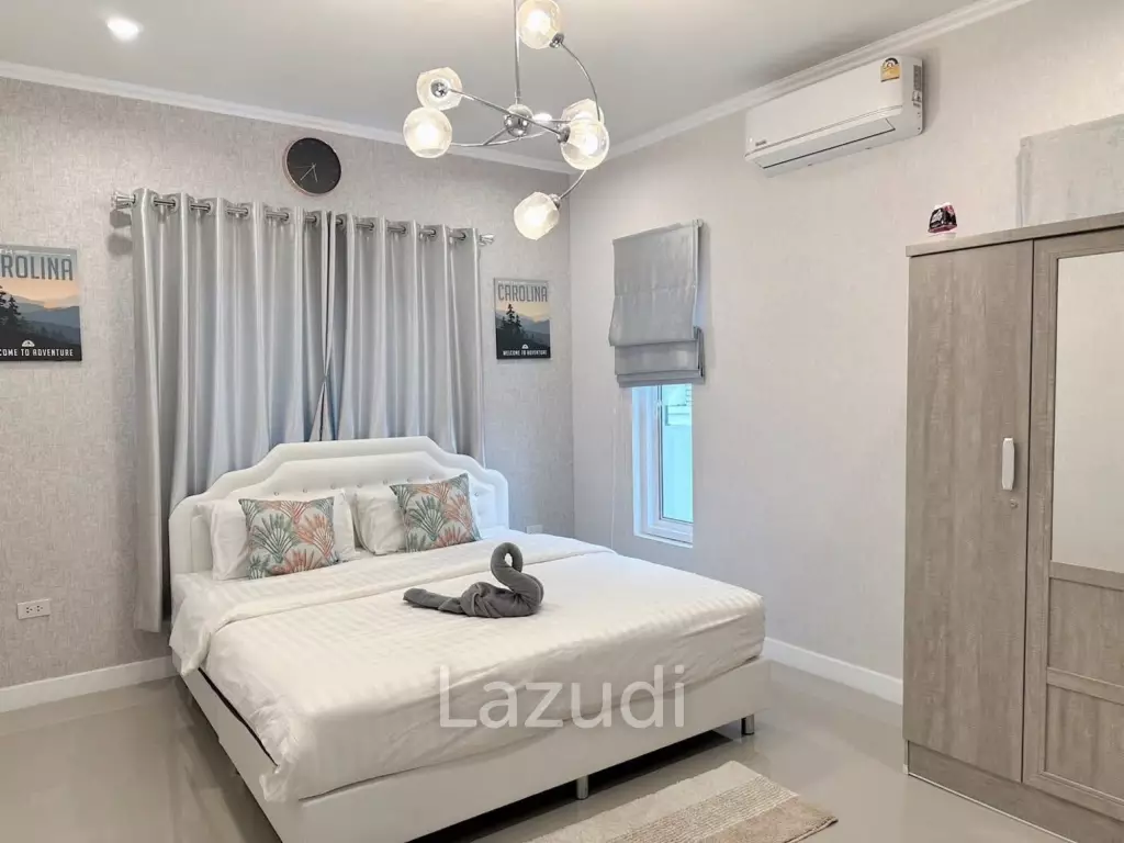 พูลวิลล่าเพื่อครอบครัวให้เช่า | หัวหิน  3 ห้องนอน | 2 ห้องน้ำ | ซิตี้ 88 | พื้นที่เงียบสงบ ปลอดภัย