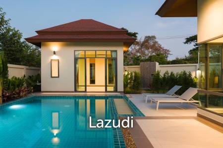 New  Modern pool villa in Cha-Am near Black Mountain Golf Course
