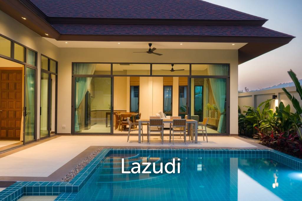 New  Modern pool villa in Cha-Am near Black Mountain Golf Course