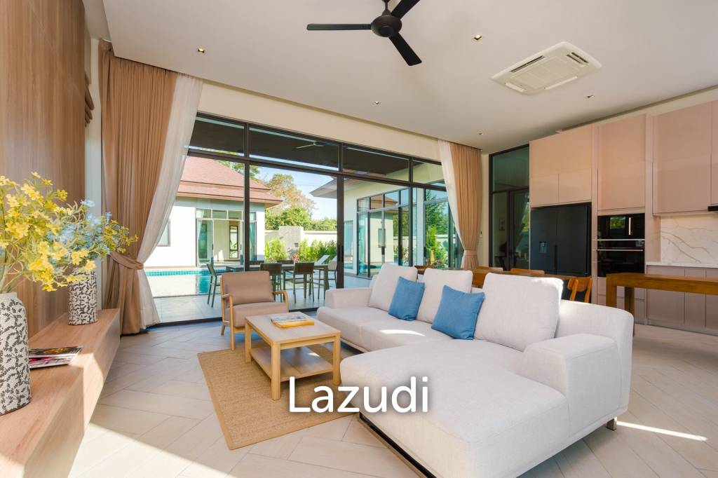 New  Modern pool villa in Cha-Am near Black Mountain Golf Course