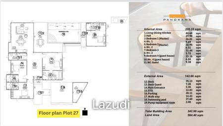 New  Modern pool villa in Cha-Am near Black Mountain Golf Course