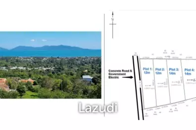 1 RAI PRIME SEA VIEW LAND FOR SALE IN BOPHUT HILLS